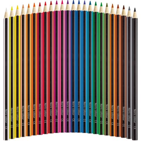 Farbstiftetui Noris® colour, 3mm, 24 Stück STAEDTLER 185 C24