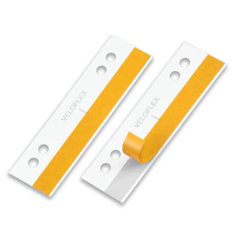 Heftstreifen Heftix pure, 105mm, 50 Stück, weiß VELOFLEX 2002 500