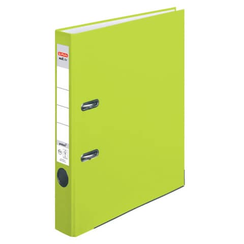 Ordner maX.file protect, A4, 80mm, neongrün HERLITZ 300005280