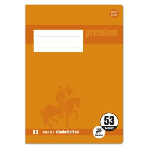 Vokabelheft Academy, A4, 90g/m², 24 Blatt STAUFEN PREMIUM 734010453