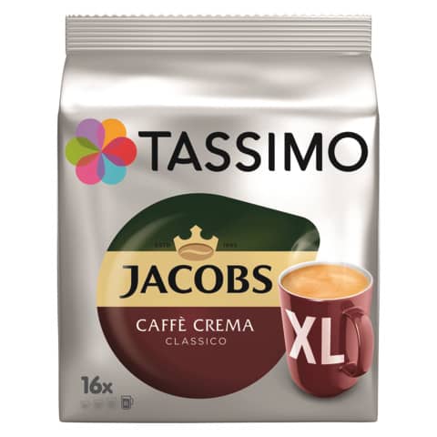 Kaffeekapseln Crema Classico XL, 16 Stück TASSIMO 4031501