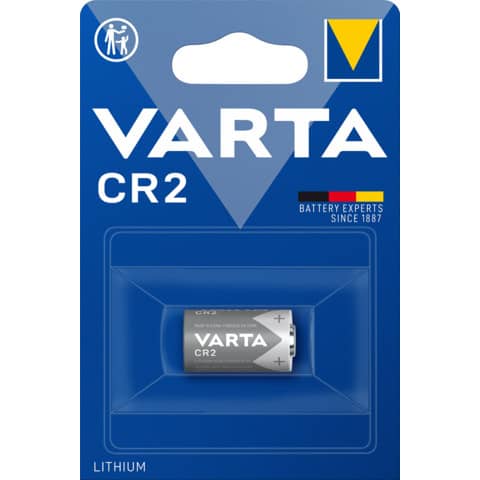 Batterie Lithium Photo, CR2, 1 Stück VARTA 06206301401