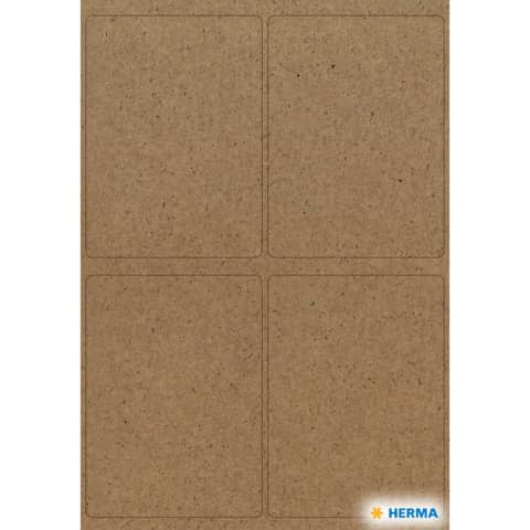 Haushaltsetikette Silphie, 40x55mm, naturbraun HERMA 15750