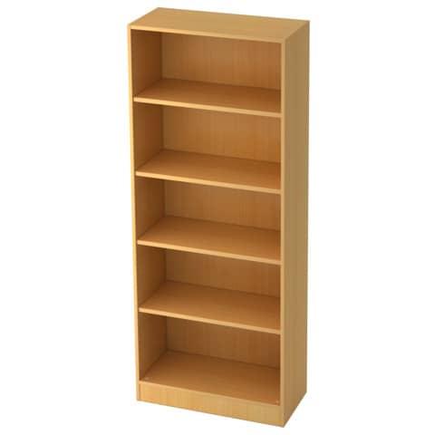 Regal SOLID - 5OH, 80 x 40 x 200,4cm, buche HAMMERBACHER MONT.V6000/6