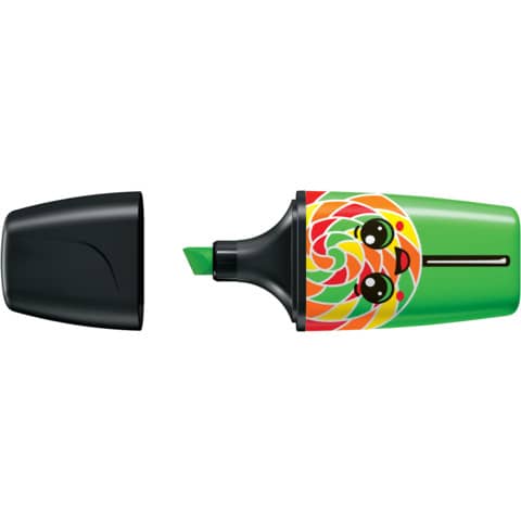 Textmarker BOSS® MINI Sweet Friends Edition, 2-5mm, grün STABILO 07/33-8