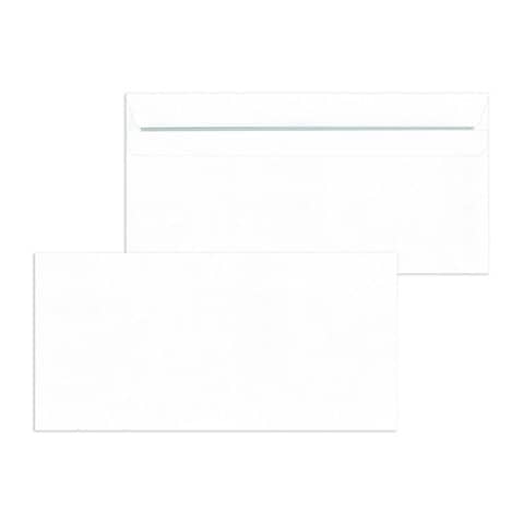 Briefumschlag mit Fenster, DIN lang, 80g/m², selbstklebend, 1000 Stück, weiß MAILMEDIA 30005390