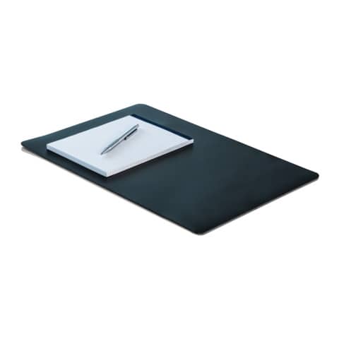 Schreibunterlage mit Dekorrille, Kunststoff, 420 x 300 mm, schwarz DURABLE 7101 01