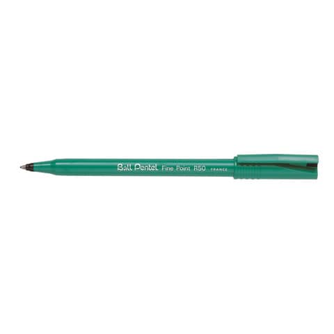 Tintenroller Ball Pentel R50, 0,4mm, schwarz PENTEL R50-A