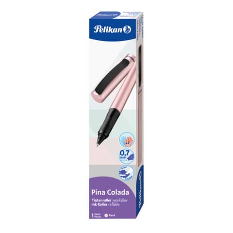 Tintenroller Pina Colada, 0,7 mm rose-metallic PELIKAN 400195794