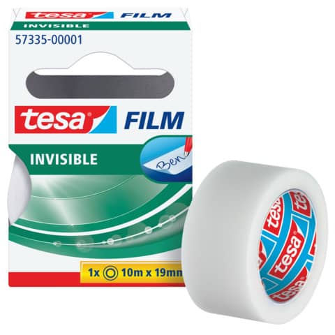 Klebefilm tesafilm® Invisible, 10mx19mm, beschriftbar, matt TESA 57335-00001-01