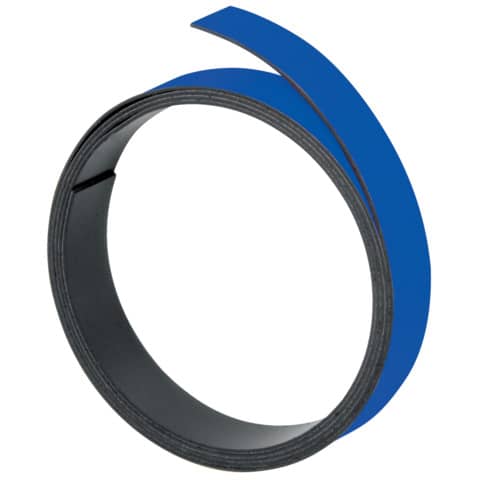 Magnetband, beschriftbar, 1000 mm x 5 mm, blau FRANKEN M80103