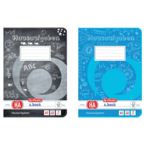 Hausaufgabenheft, A5, 48 Blatt HERLITZ 300003840