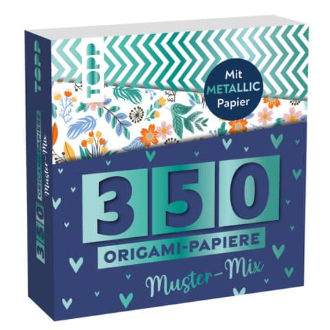 350 Origami-Papiere Muster-Mix TOPP 18568