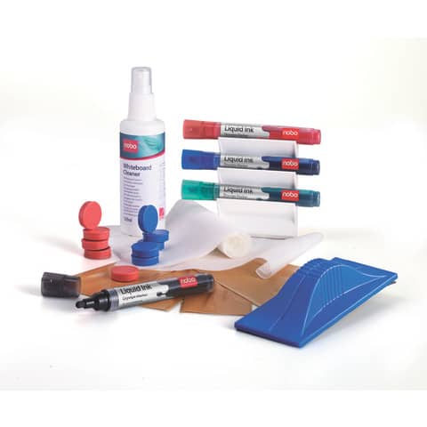 Whiteboard Starter-Set, 32-teilig, sortiert NOBO 1901430