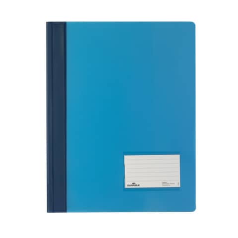 Schnellhefter DURALUX®, transluzente Folie, für A4 Überbreit, 240x310 mm, blau DURABLE 2680 06