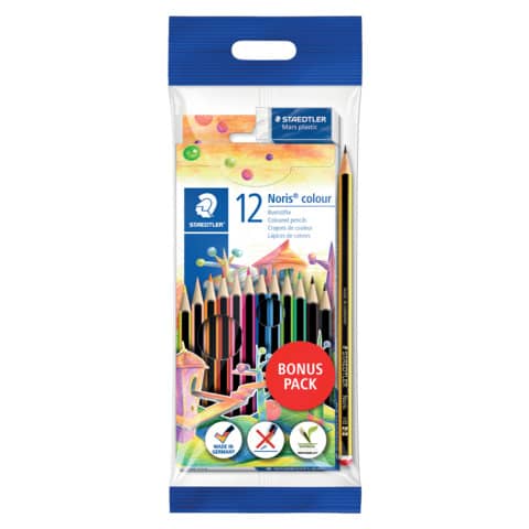 Farbstiftetui Noris Colour® Promotion Set, 3 mm, 12 Stück STAEDTLER 61 SET6