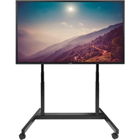 Standfuß für Touchdisplay ab 75", rollbar, schwarz LEGAMASTER 817211