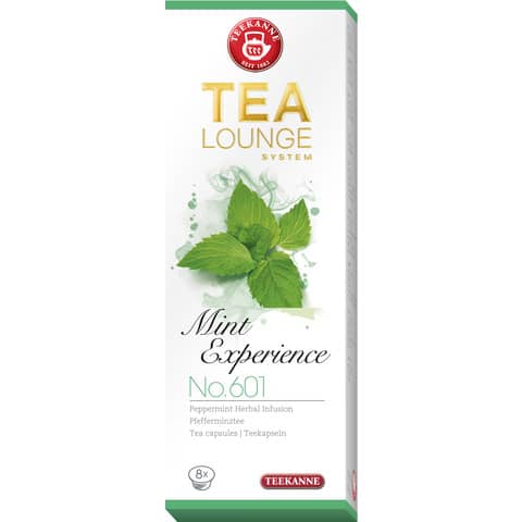 Teekapseln Pfefferminztee TeaLounge No. 601-Mint Experience, 8 Stück TEEKANNE 6924