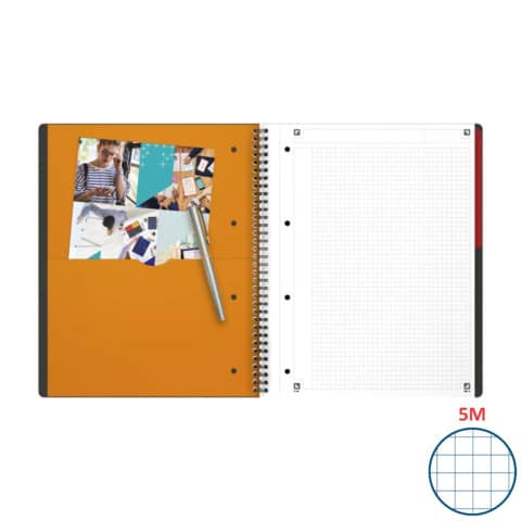 Collegeblock Activebook, A4+, 80 Blatt, kariert OXFORD 100104329