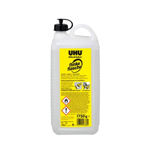Alleskleber flinke flasche Nachfüllflasche, Flasche mit 1750 g UHU 46380
