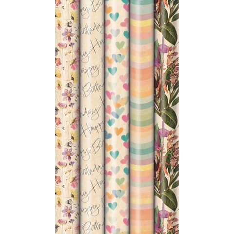 Geschenkpapierrolle Zuckerrohr Nature Love, 1,5mx70cm ZÖWIE 33053 424213