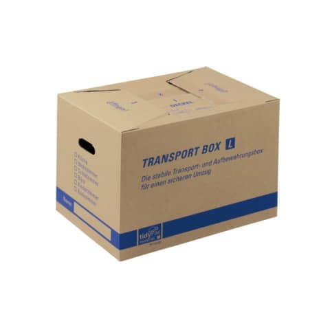 Transportbox L braun   50x35x35,5cm TIDYPAC 30000925