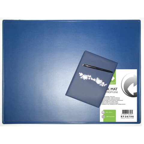 Schreibunterlage, 53x40cm, blau Q-CONNECT KF26796