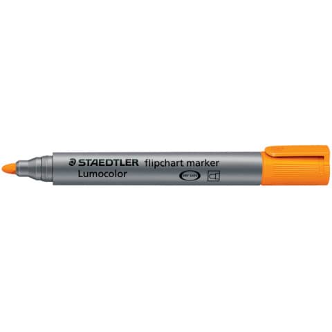 Flipchartmarker Lumocolor®, 2mm, Rundspitze, orange STAEDTLER 356-4
