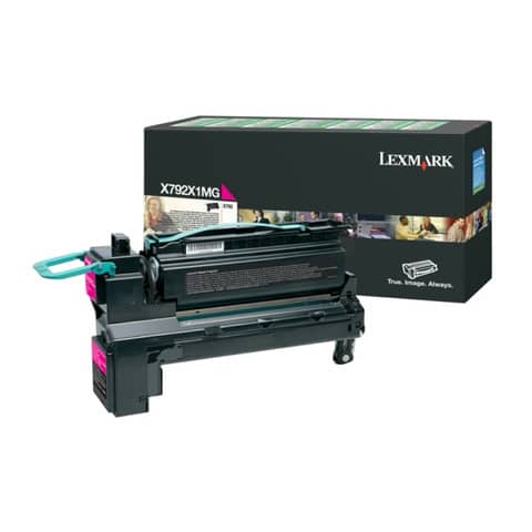 Lasertoner Return HY magenta LEXMARK X792X1MG