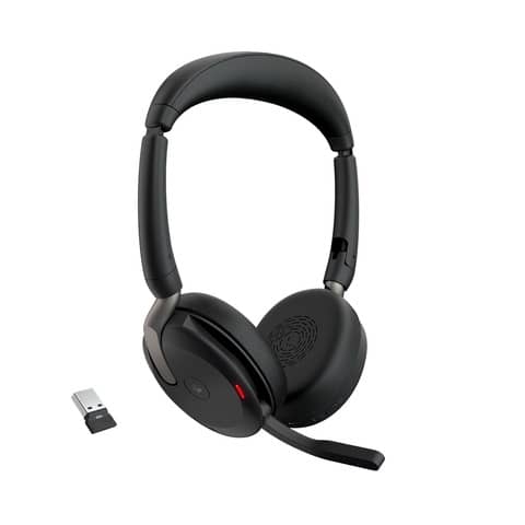 Headset Evolve2 65 Flex+Link380c, kabellos, bluetooth, USB-A, schwarz JABRA 26699-999-999