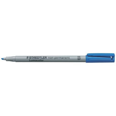 Folienstift Lumocolor® non-permanent, ca. 1.0 mm oder 2.5 mm, blau STAEDTLER 312-3