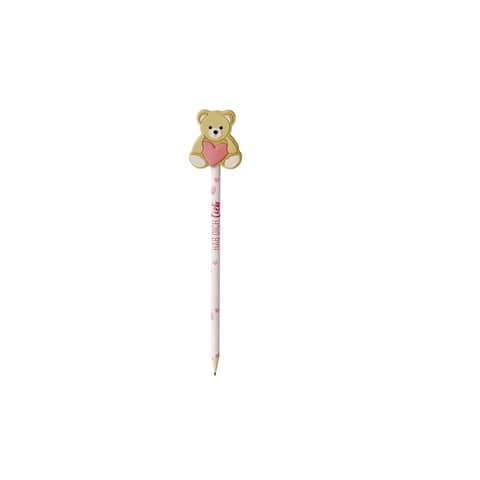 Bleistift Teddy - Hab dich lieb, 20 cm FÜR DICH 183389