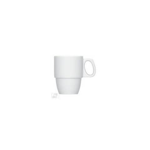 Kaffeebecher weiß, 0,29l Dimension   6 Stück. BAUSCHER 547723