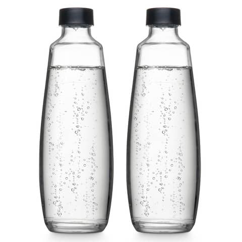 Glasflasche DUO, 1 Liter, 2er-Pack SODASTREAM DUO-2GF