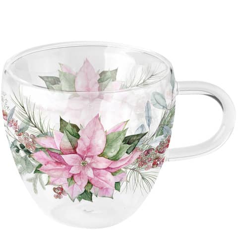 Weihnachts-Teeglas Weihnachtsstern, 0,2l AMBIENTE 34420285