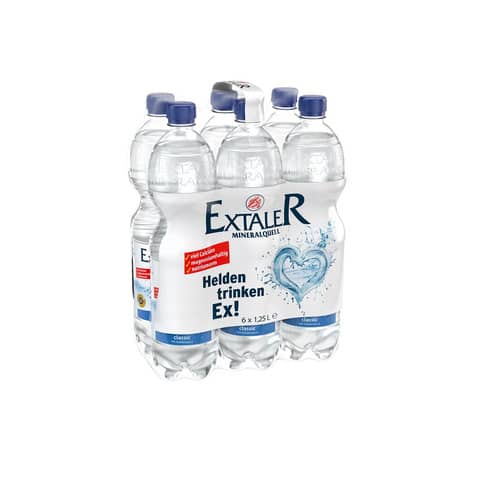 Mineralwasser classic, 6x1,25L EXTALER 25801