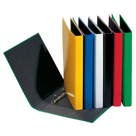 Ringbuch Basic Colours, A5, 2-Ring, 25mm, sortiert PAGNA 20407-00