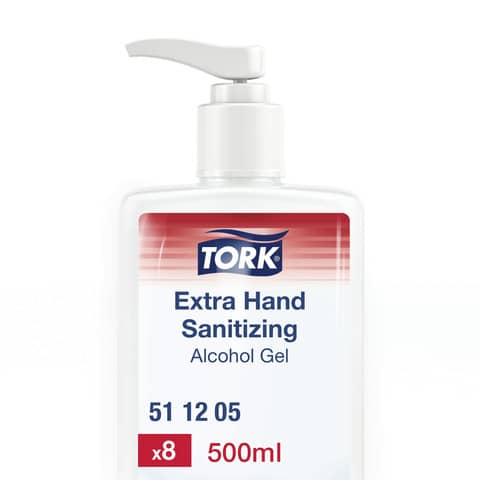 Händedesinfektionsmittel GEL, 500ml TORK 511205