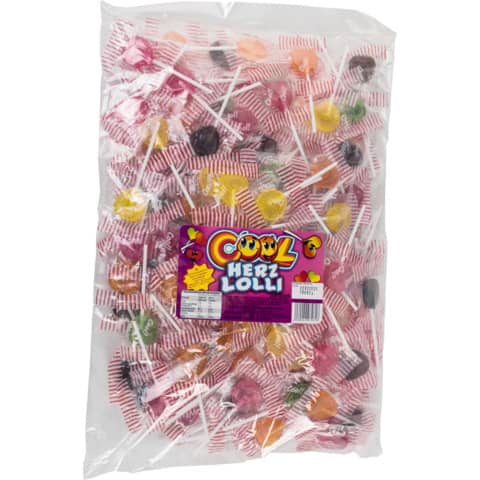 Lutscher Lolli Cool Herz, 200x5g, sortiert COOL 5531