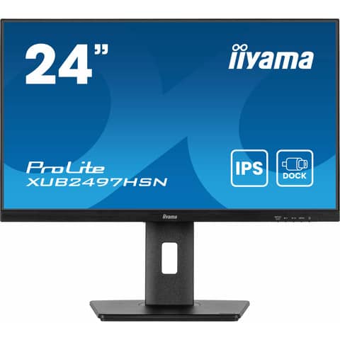 Monitor, 60,5cm, 24 Zoll, IPS, schwarz IIYAMA XUB2497HSN-B2