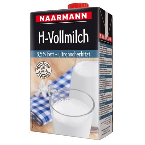 H-Milch 3,5 % Fett   12 x 1 l NAARMANN 920/700