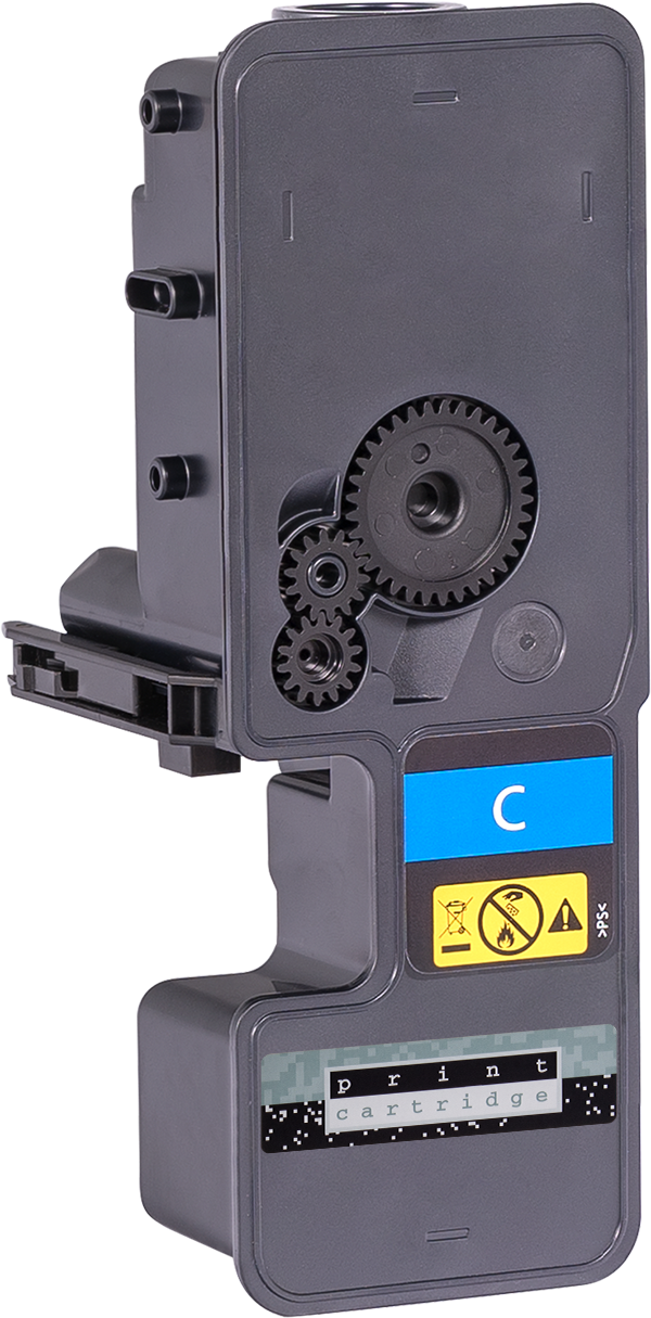 Cyan PK-5015 Rebuilt Toner-Kit für Utax P-C2566, P-C2650, PC-2655