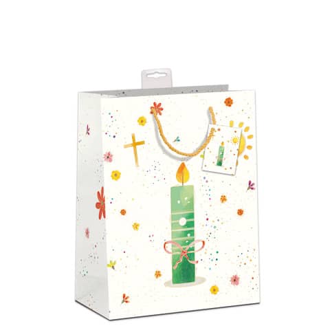 Geschenktragetasche Kommunion, 32 x 26 x 12 cm SKORPION 7549-2403-L