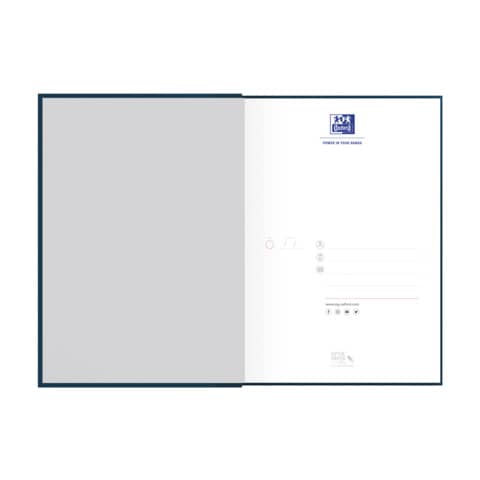 Notizbuch Office Essentials, A5, 96 Blatt, liniert, blau OXFORD 100102694