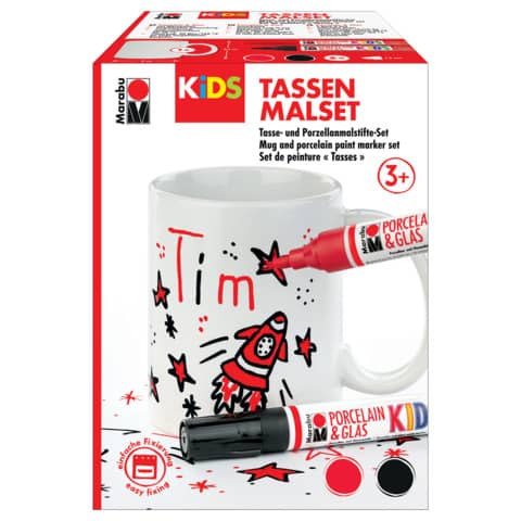 Tassen-Malset Tim, 3-teilig MARABU KiDS 01250 000 00102