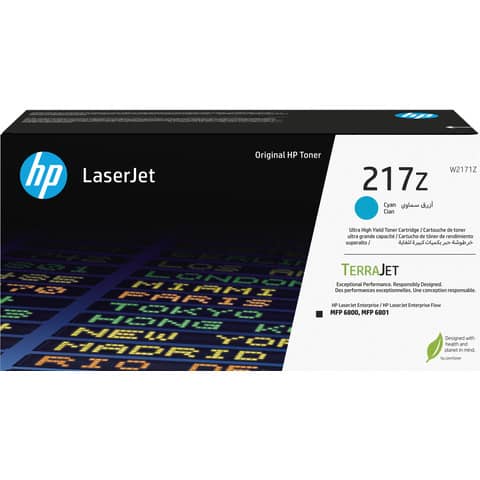 Lasertoner Nr.2171Z, 24.000 Seiten, cyan HP W2171Z