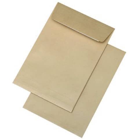 Versandtasche, B5, 110g/m², Haftklebend, 250 Stück, braun MAILMEDIA 30007434