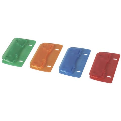 Taschenlocher mit Abheftmöglichkeit, Blister, sortiert DONAU 4420100-99