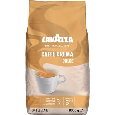 Kaffee Crema Dolce Mild ganze Bohne, 1000g LAVAZZA 789969006