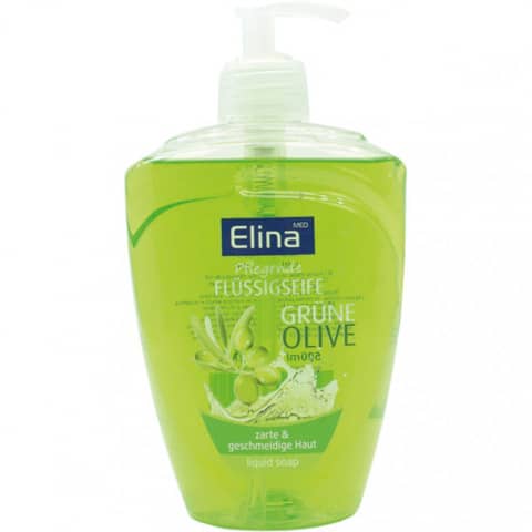 Flüssigseife Olive 500ml   im Spender ELINA 41966